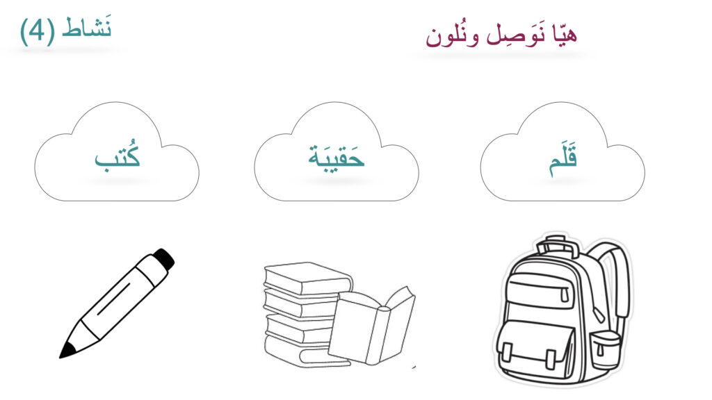 ⁦أَنشطة العودة إلى المدرَسة (Back to school) Activity⁩ - الصورة ⁦4⁩