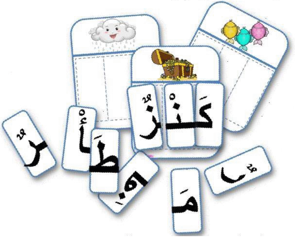 بطاقات تركيب الأسماء