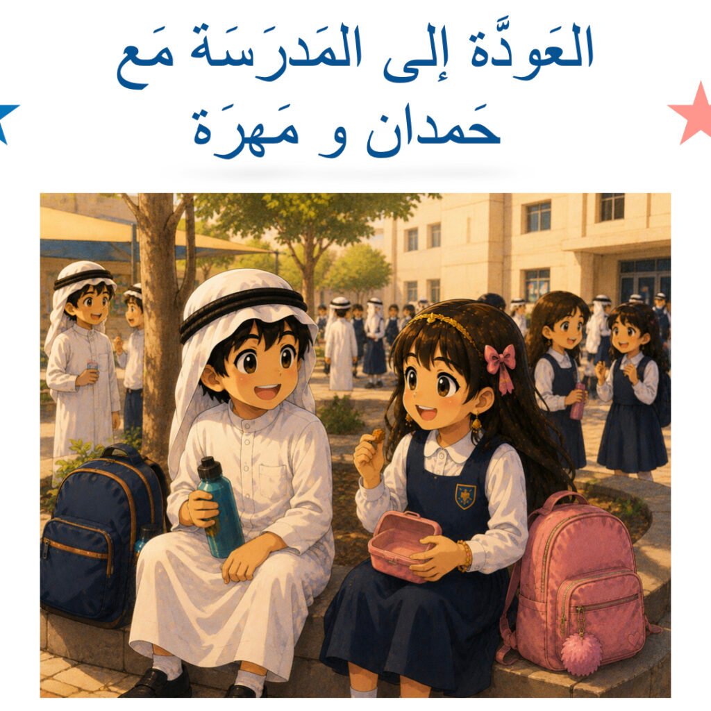 العَودة إلى المَدرَسَة مَع حَمدان و مَهرَة